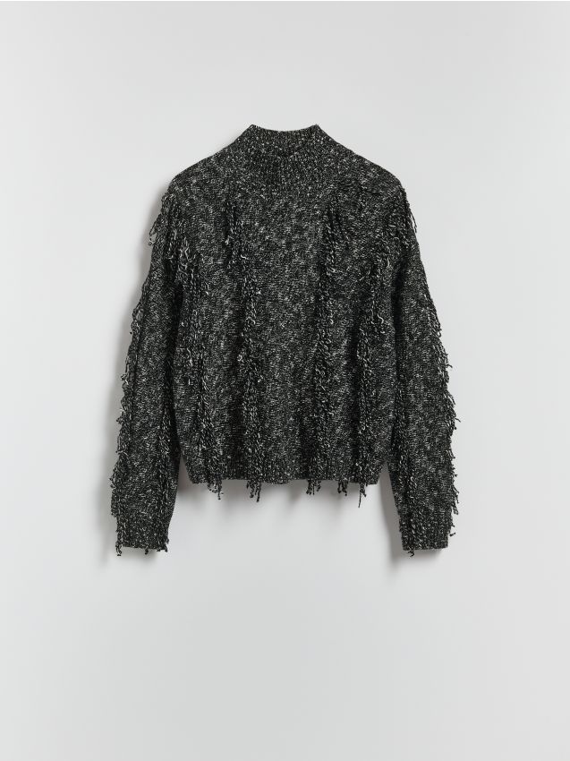 Reserved - Sweter z wełną - wielobarwny