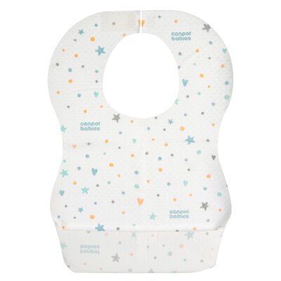 Śliniak CANPOL BABIES z kieszonką 10 szt.