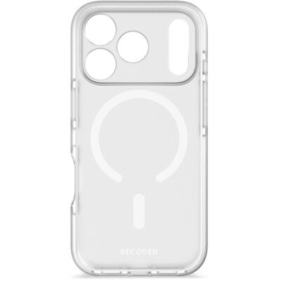 Etui DECODED DropTec MagSafe do Apple iPhone 17 Pro Biały transparentny