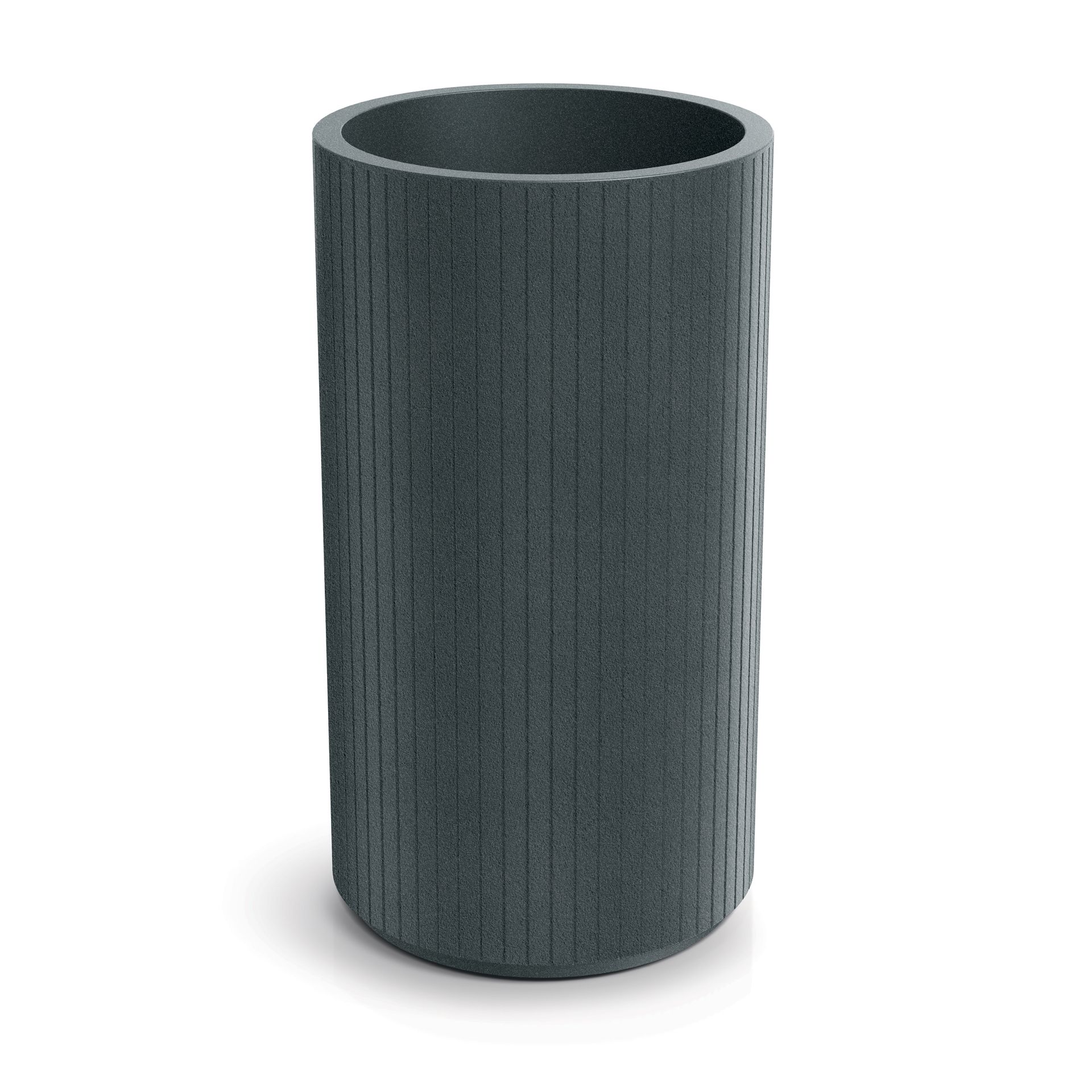 Donica ogrodowa Coro Round High Graphite 22 l