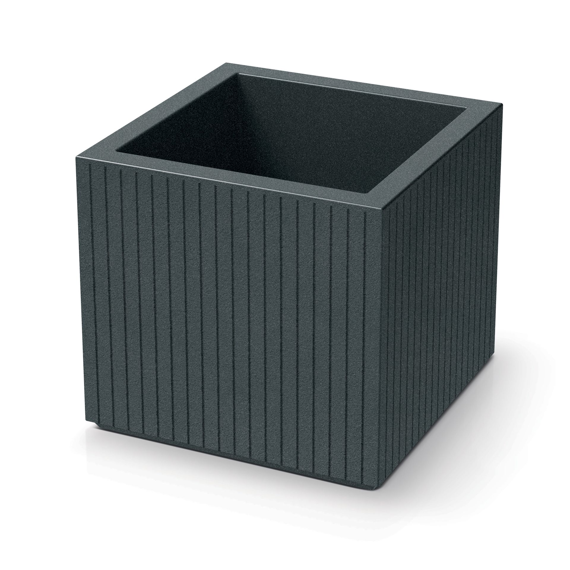 Donica ogrodowa Coro Square Graphite 24 l