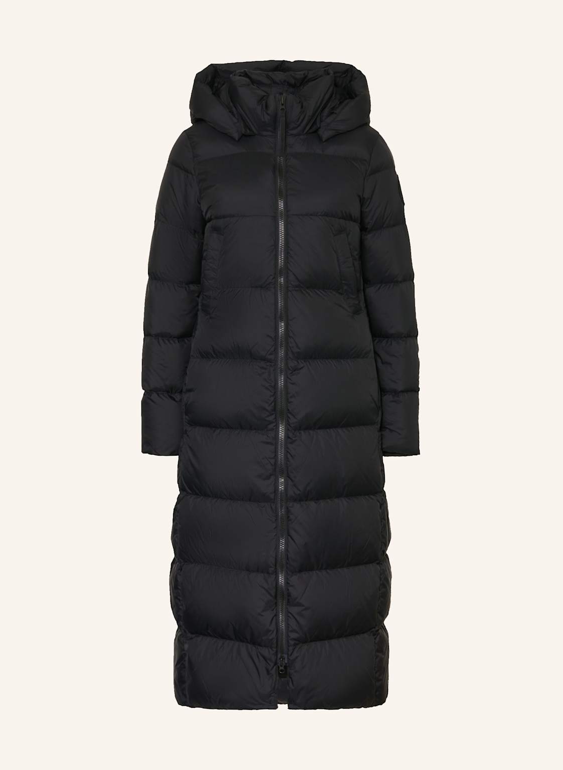 Canada Goose Płaszcz Puchowy Mystique Z Odpinanym Kapturem schwarz