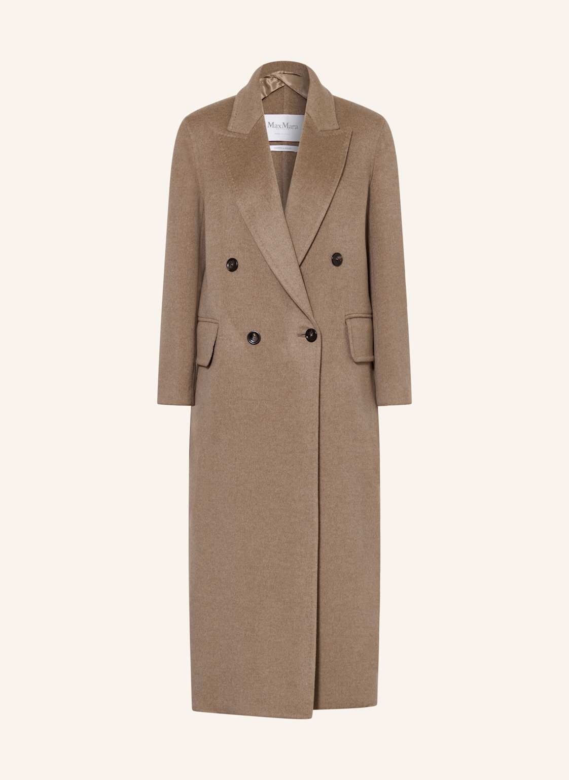 Max Mara Płaszcz Z Kaszmiru Armonia braun