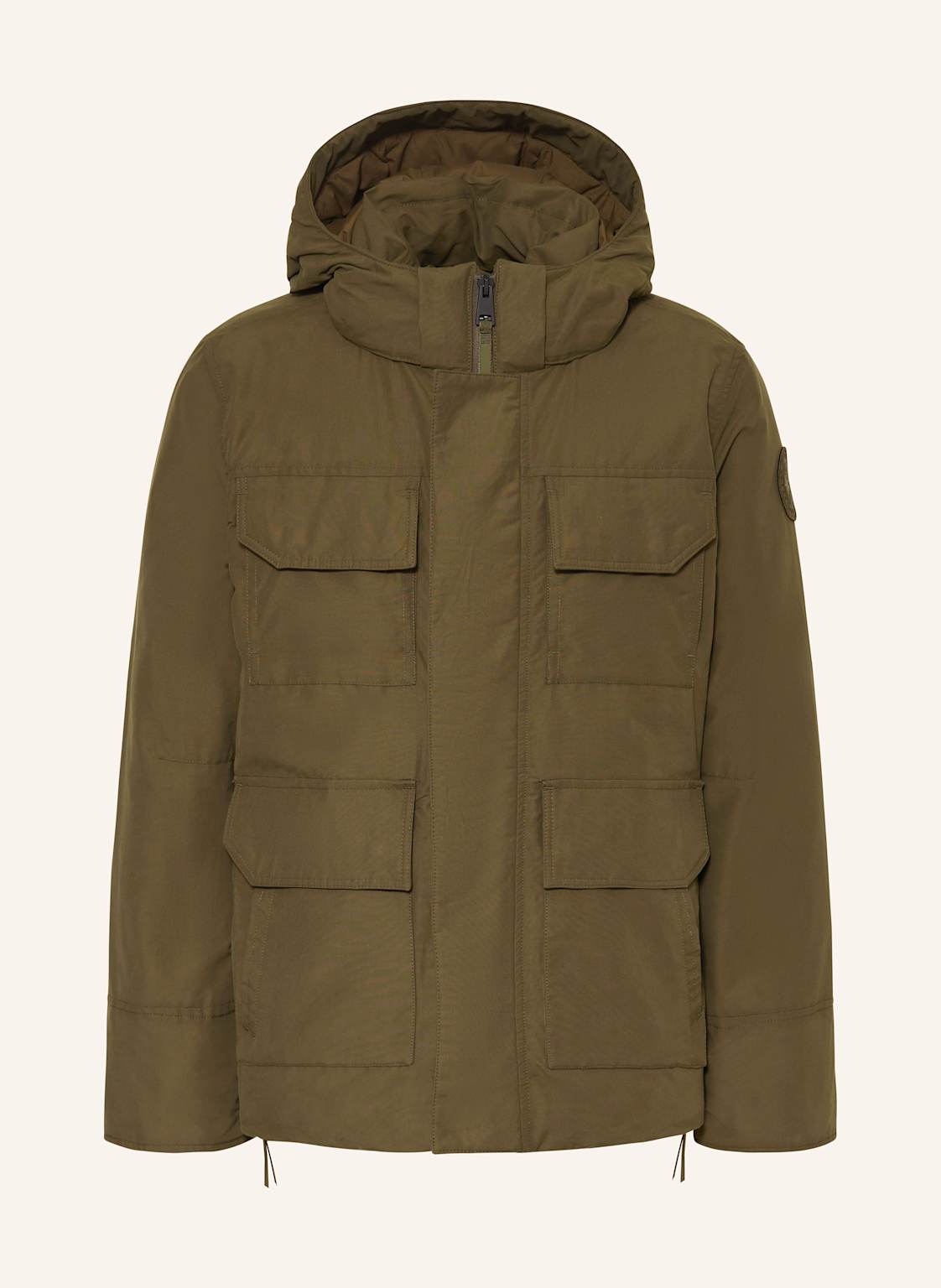 Canada Goose Płaszcz Puchowy Maitland Z Odpinanym Kapturem gruen