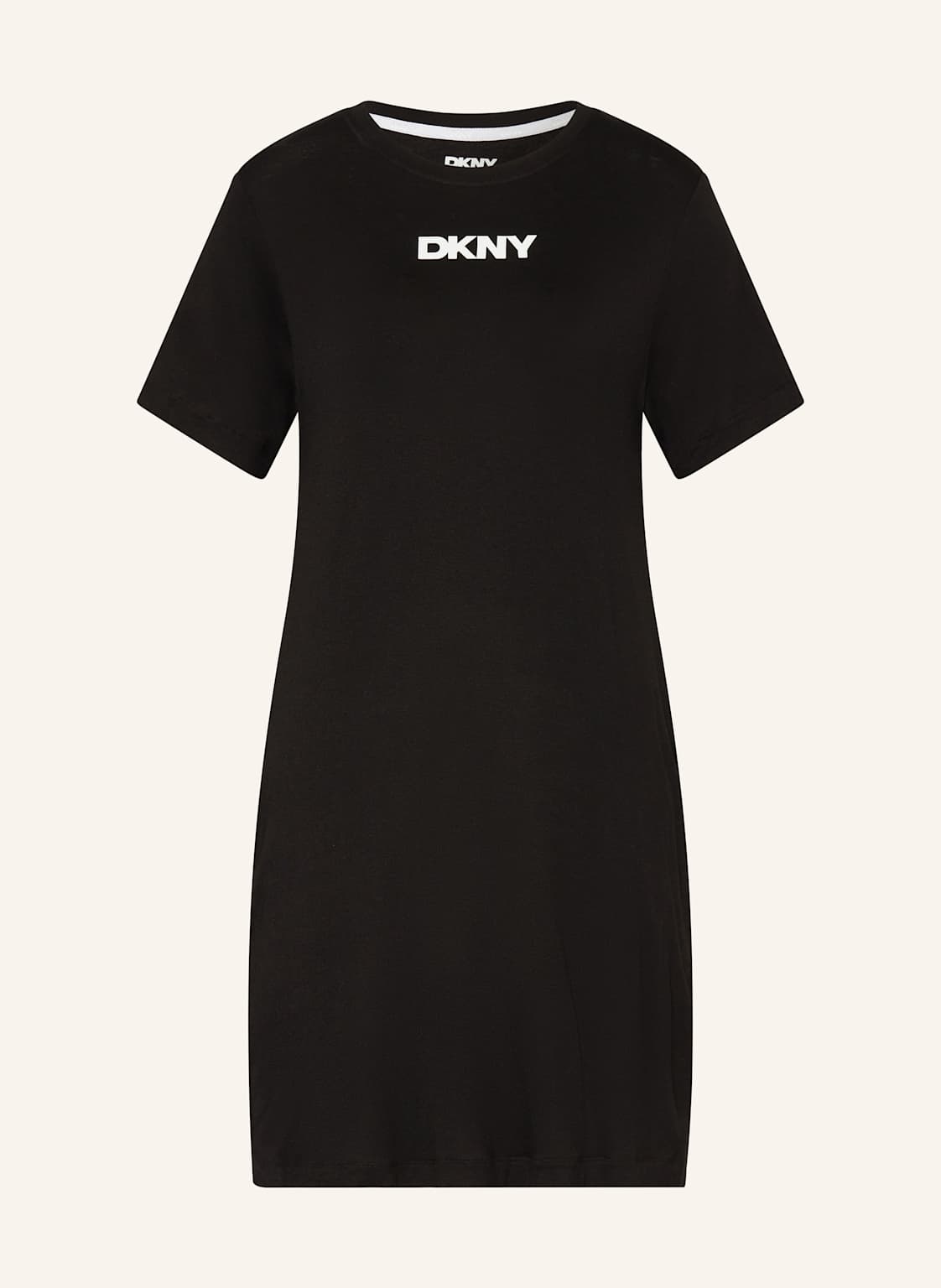 Dkny Koszula Nocna Next Gen Classics schwarz