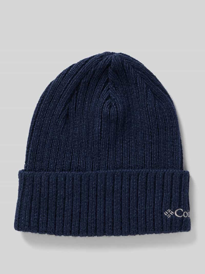 Czapka beanie z wyhaftowanym logo