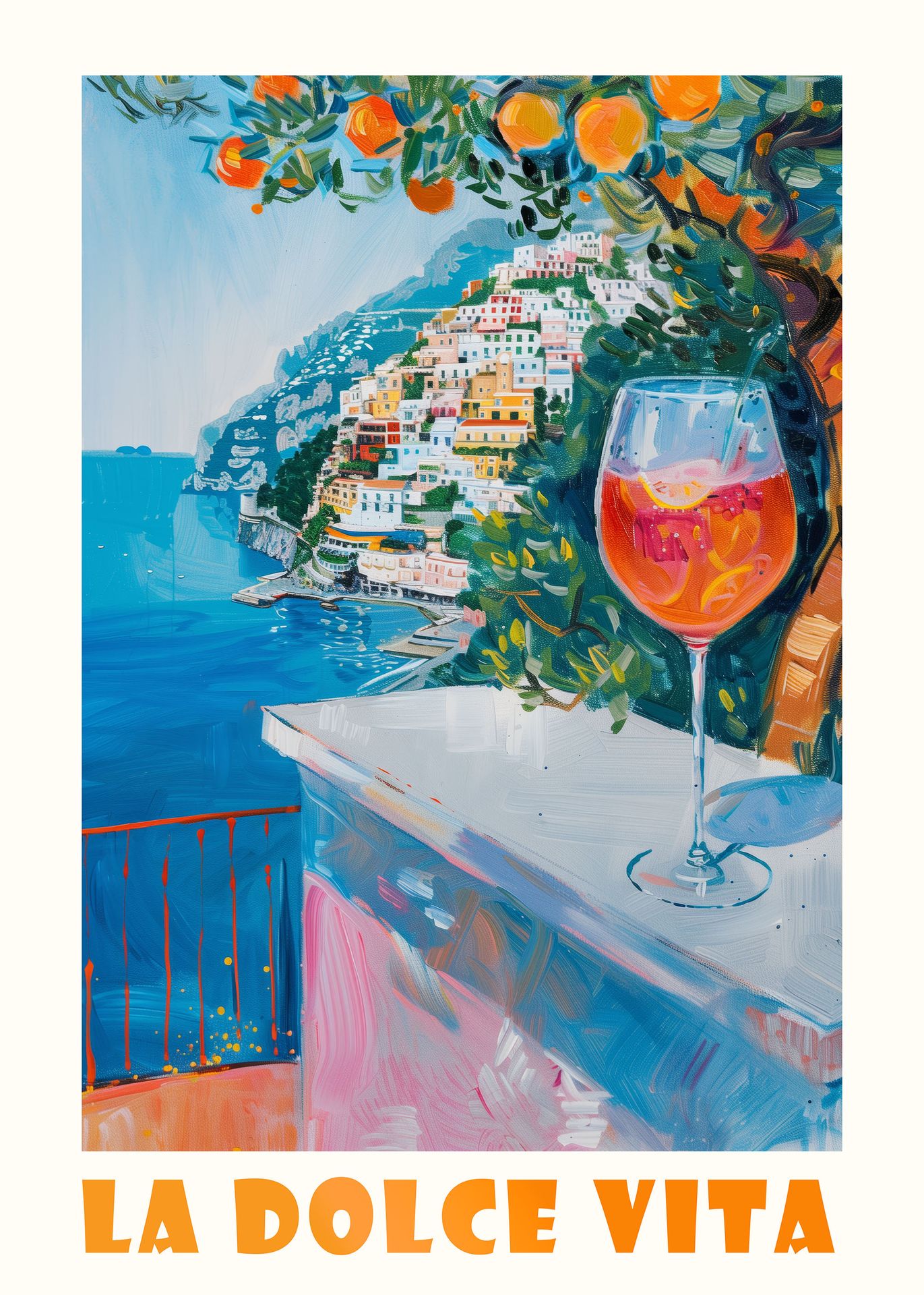 Plakat Aperol Spritz La Dolce Vita