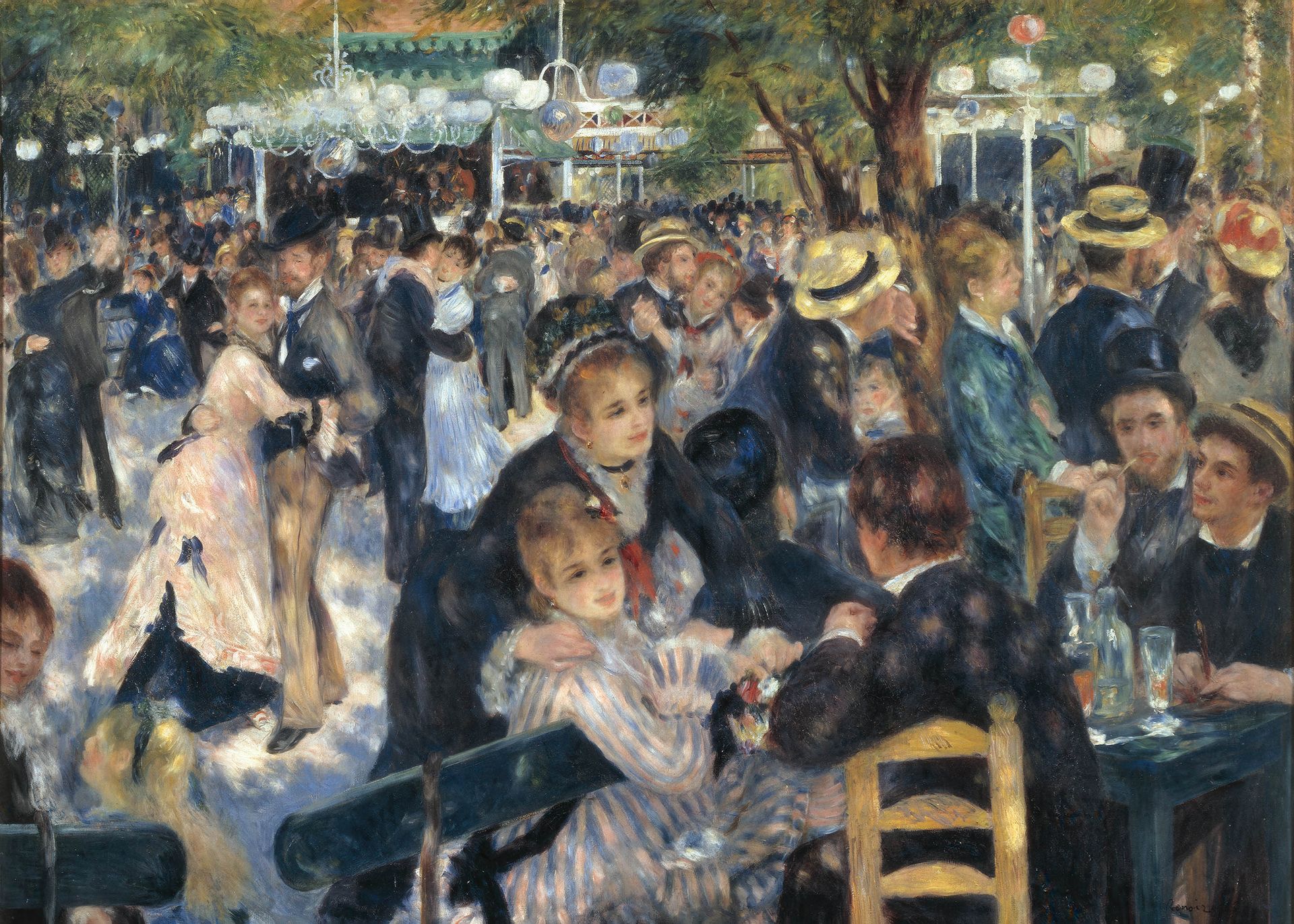 Plakat Bal du moulin de la Galette Pierre-Auguste Renoir