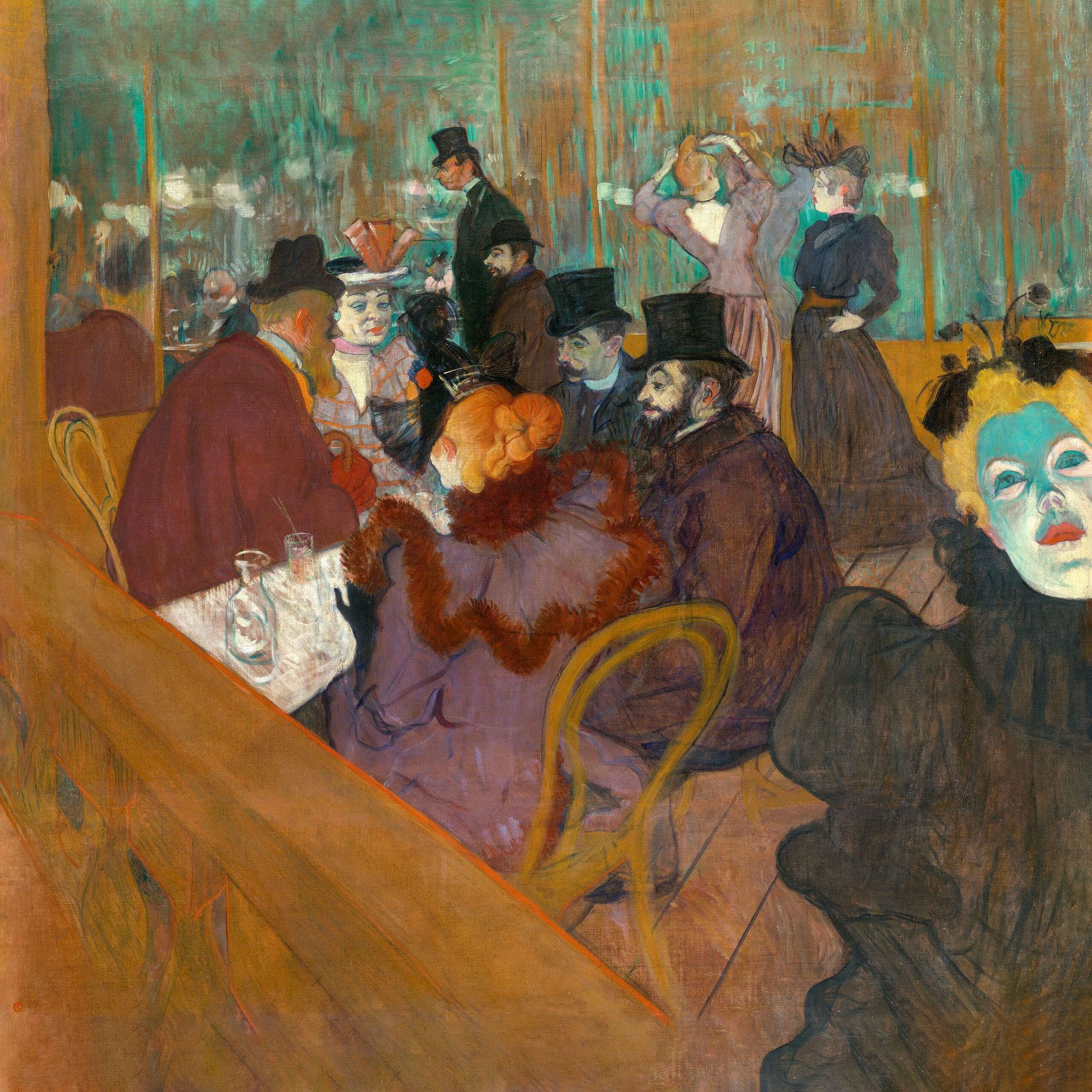 Plakat W Moulin Rouge Henri de Toulouse-Lautrec 1892