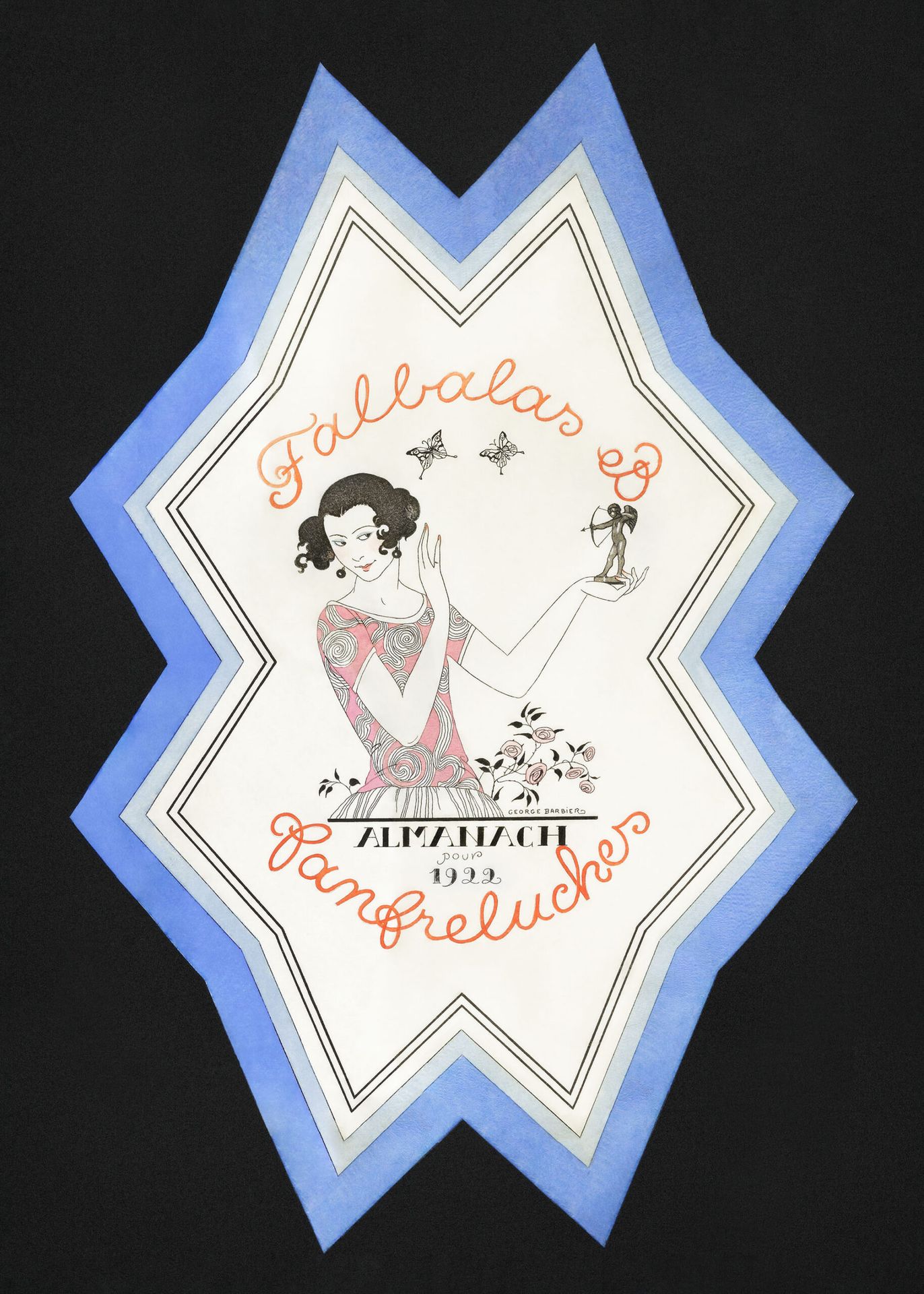 Plakat Art Deco George Barbier Falbalas et fanfreluches