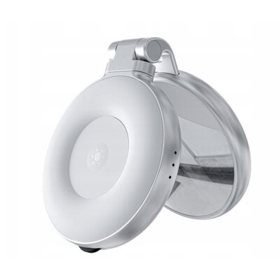 Lampa LED + Lusterko TELESIN C03 Biały