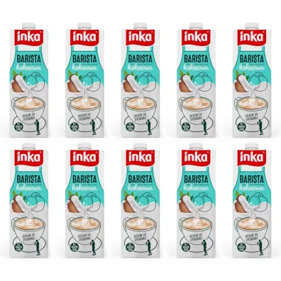 Inka Barista Napój kokosowy Zestaw 10 x 1 l