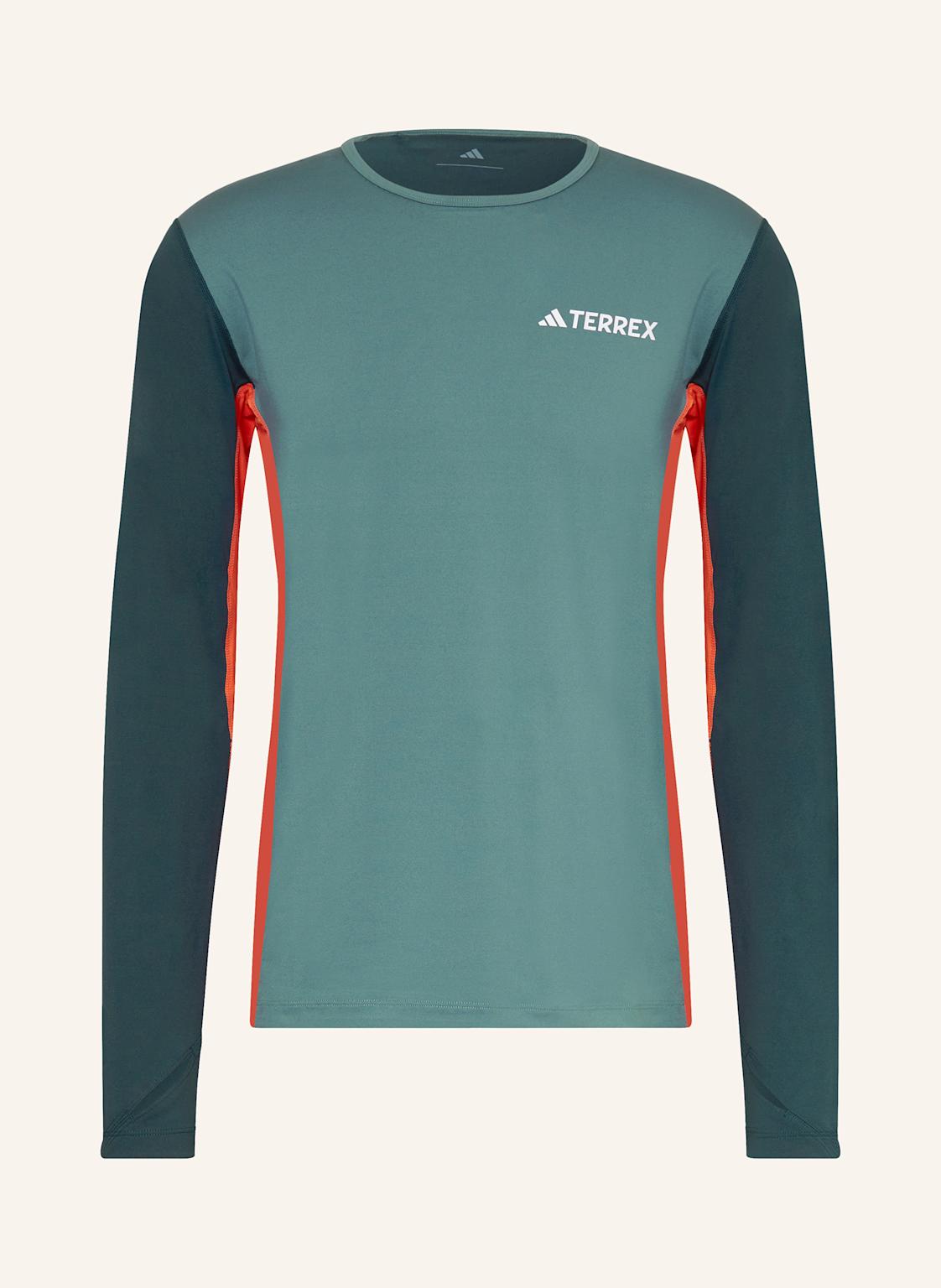 Adidas Terrex Koszulka Z Długim Rękawem Multi Synthetic Baselayer gruen
