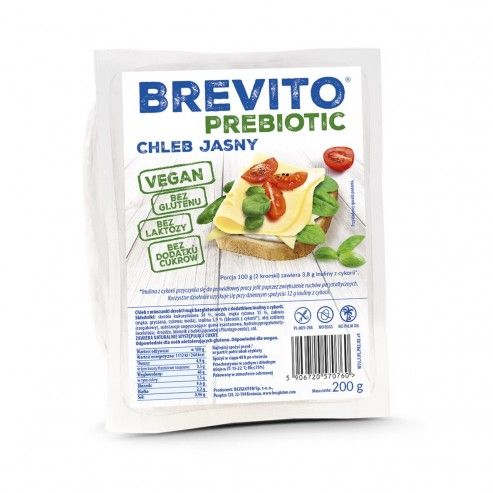 Brevito Chleb jasny bezglutenowy 200 g