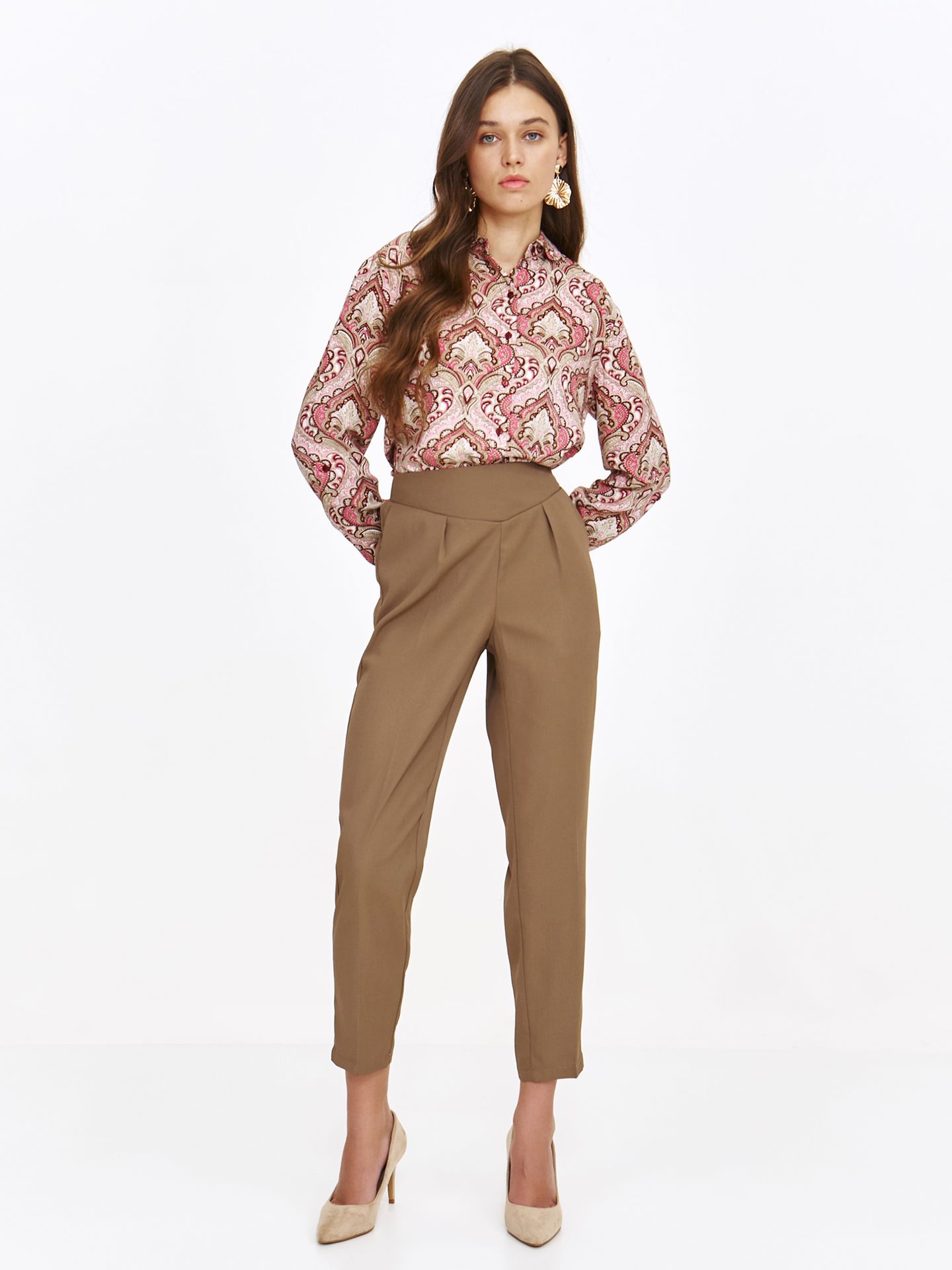 Cygaretki damskie beżowe