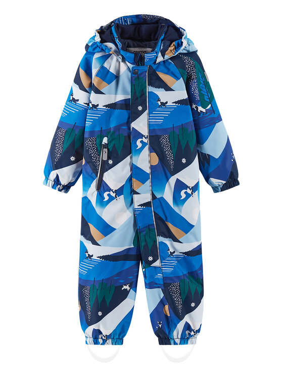 Reima Kombinezon zimowy Puhuri 5100116B Niebieski Regular Fit