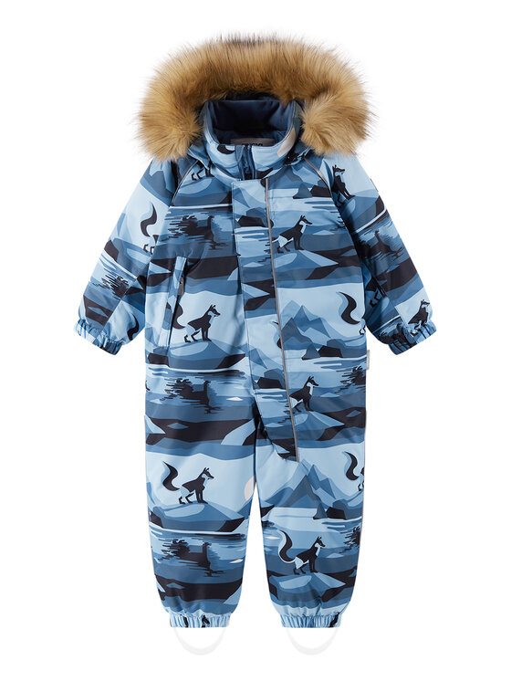 Reima Kombinezon zimowy Lappi 5100129C Niebieski Regular Fit
