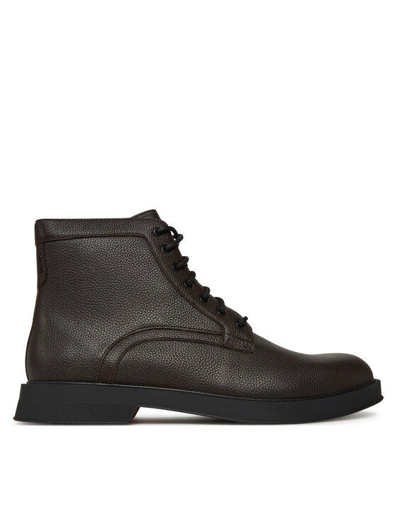 HUGO Trzewiki Lenner 50552559 Brązowy