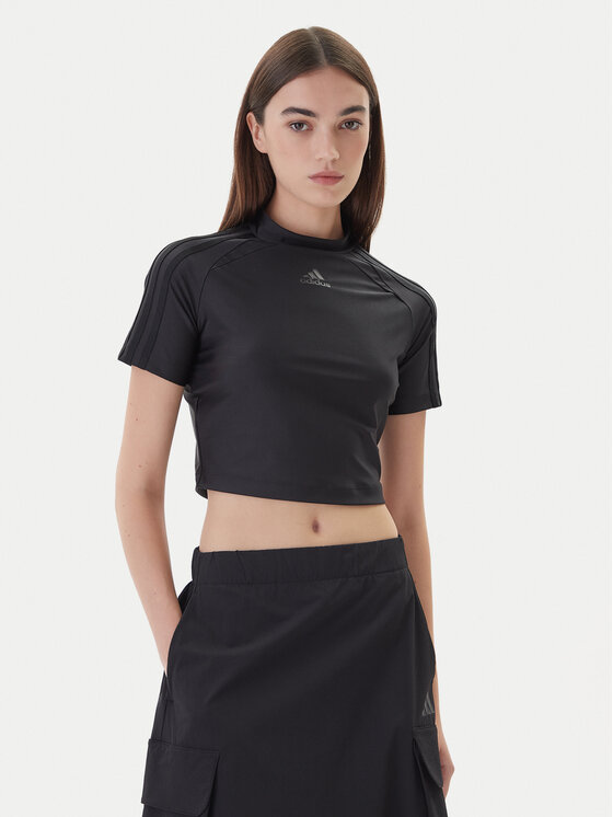 adidas T-Shirt Teamgeist adicolor Baby JZ8278 Czarny Slim Fit