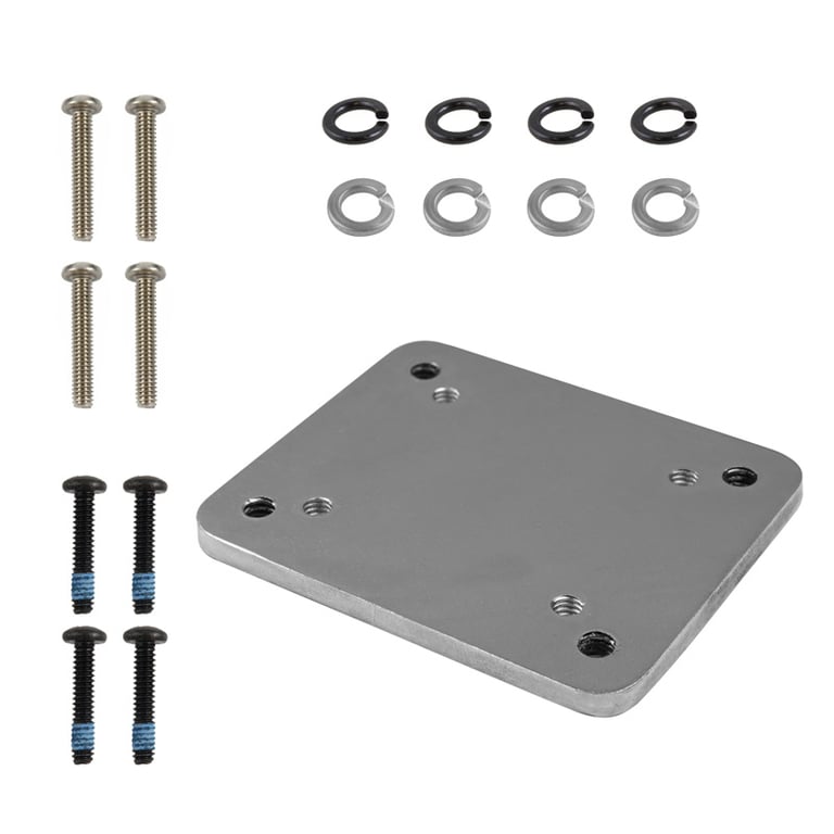 RAM Mounts RAM-202-225B-2U zestaw montażowy Srebrny Stal