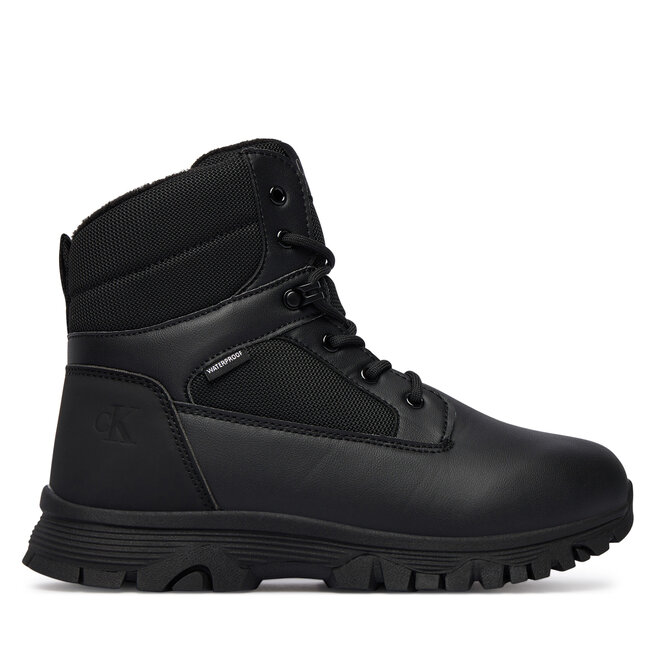 Śniegowce Calvin Klein Lace-Up Bootie V3X5-83190-1485 D Czarny