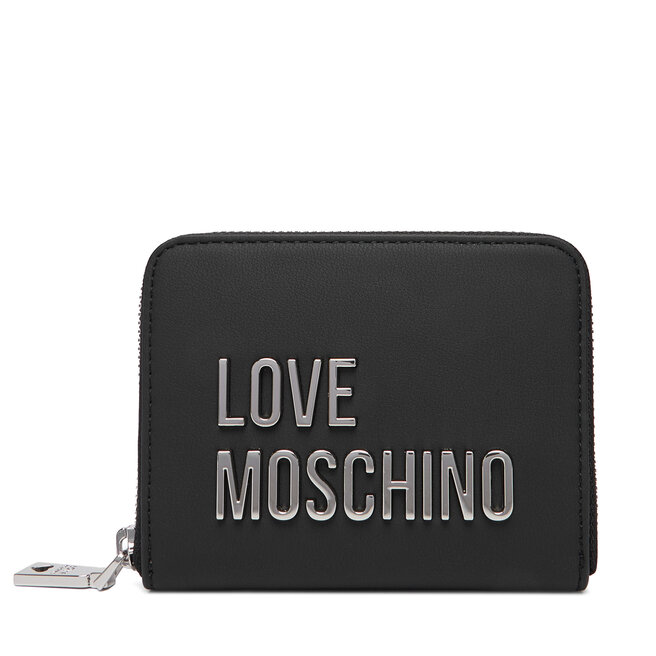 Duży Portfel Damski LOVE MOSCHINO JC5613PP0NKD000B Czarny