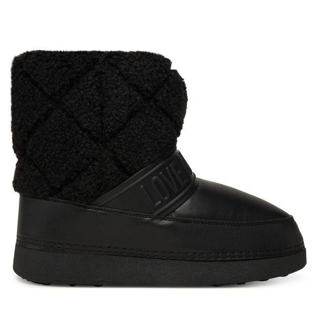 Śniegowce LOVE MOSCHINO JA24412G0NISJ00A Czarny
