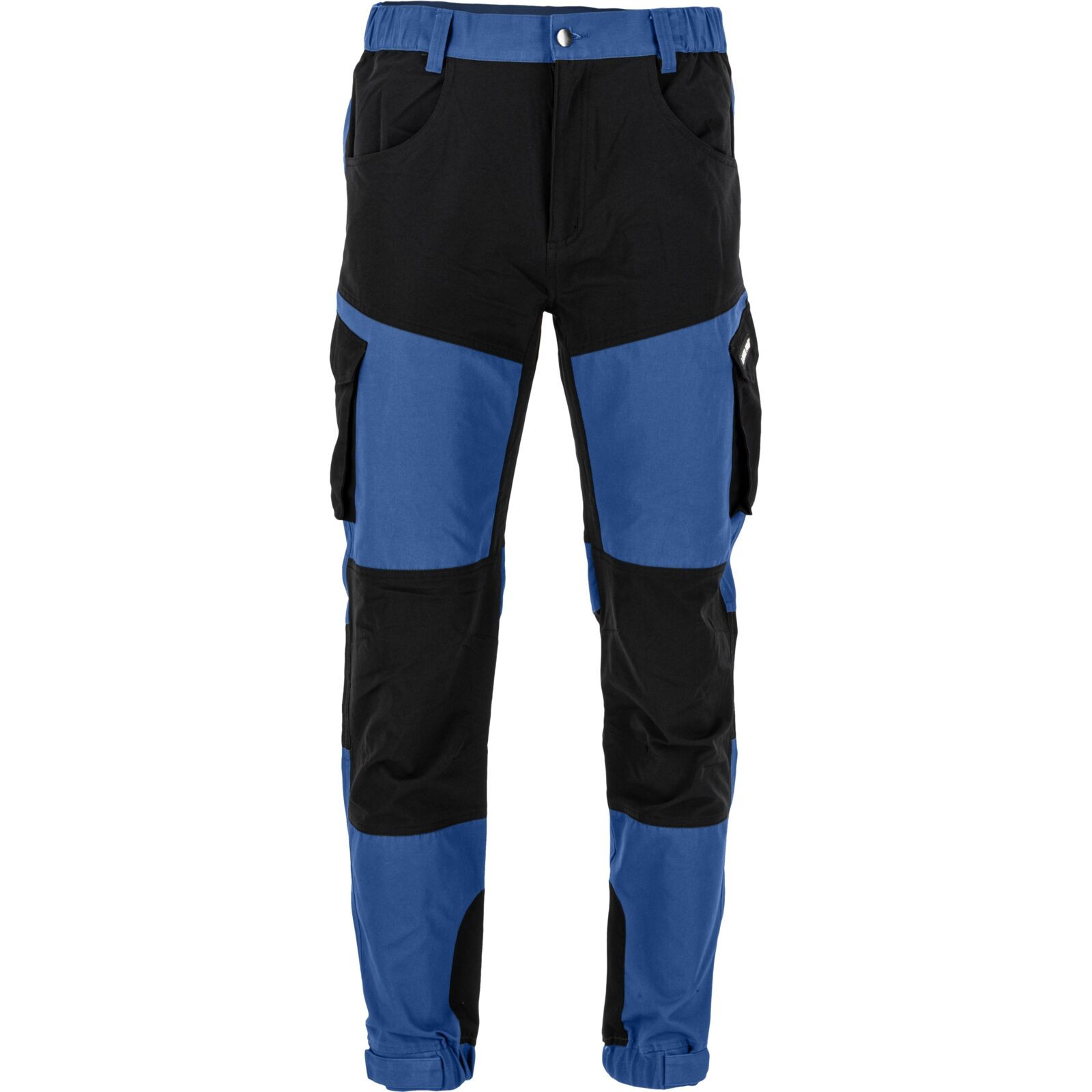 LAHTI PRO Spodnie z elementami stretch Niebiesko - Czarne 3XL (L4055606)