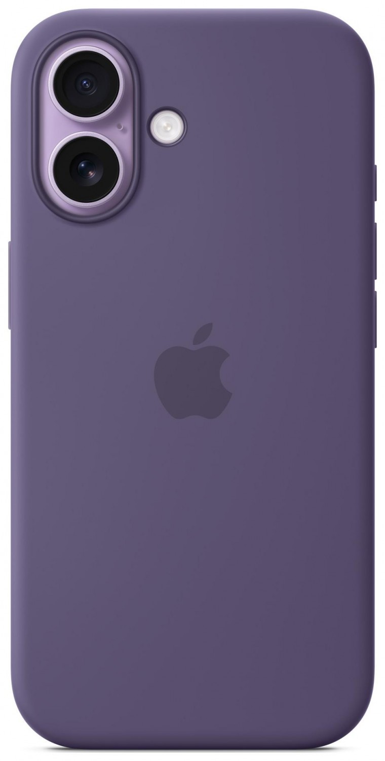Apple iPhone 17 Silicone Case with MagSafe purple fog