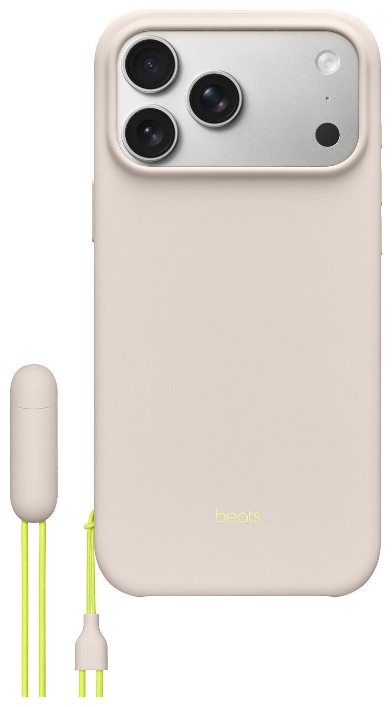 Apple Beats iPhone 17 Pro Max Kickstand Case with MagSafe and Camera Control lime stone