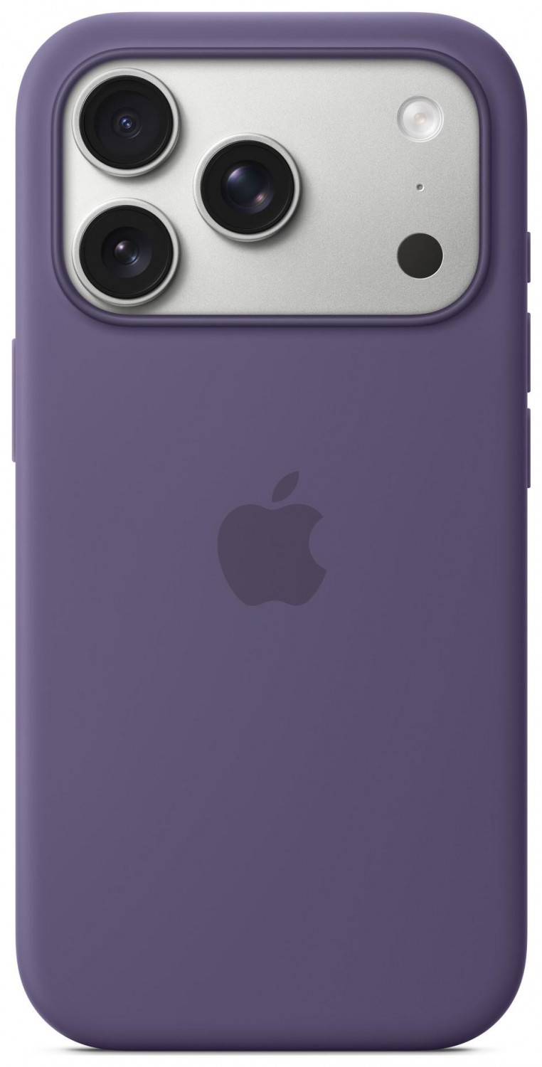 Apple iPhone 17 Pro Silicone Case with MagSafe purple fog