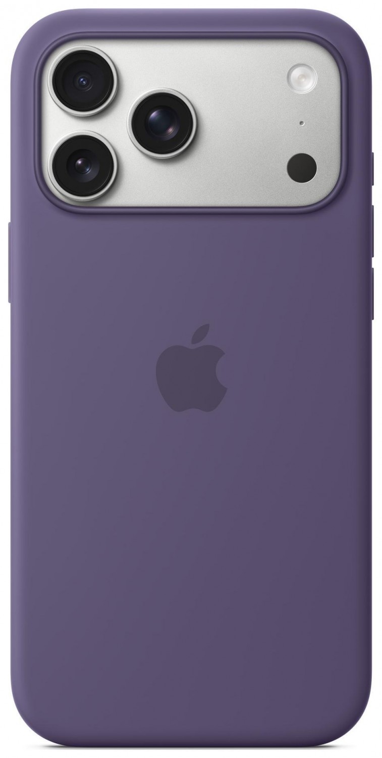 Apple iPhone 17 Pro Max Silicone Case with MagSafe purple fog