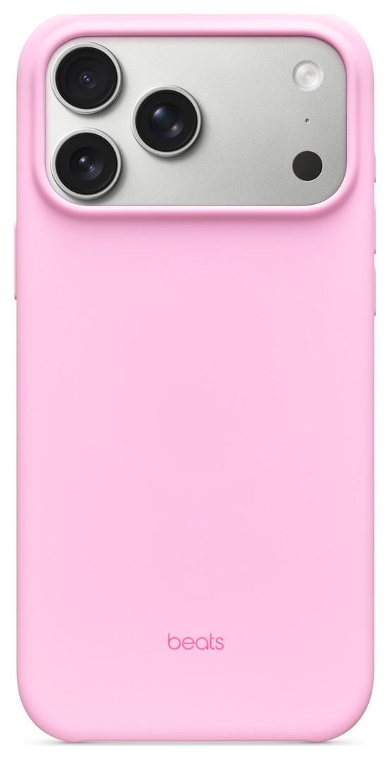 Apple Beats iPhone 17 Pro Max Case with MagSafe and Camera Control pebble pink