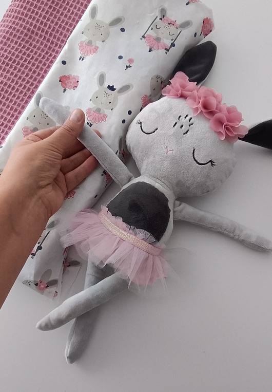 Króliczek maskotka przytulanka (personalizowany, kolory)