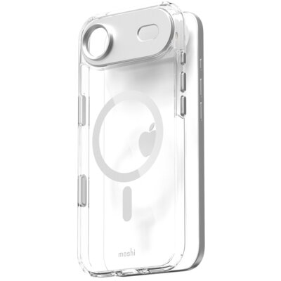 Etui MOSHI iGlaze MagSafe do Apple iPhone Air Przezroczysto srebrny