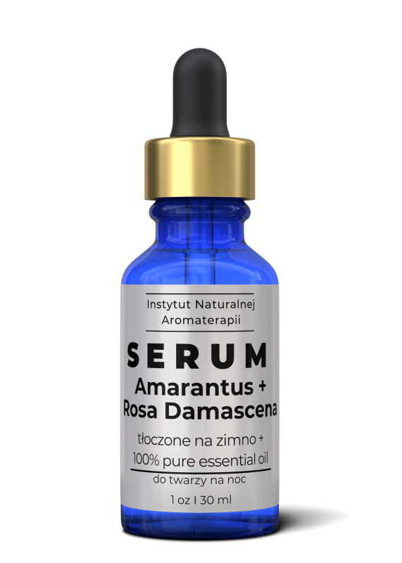 SERUM BIO Amarantus + Rosa Damascena do twarzy i pod oczy - 30 ml