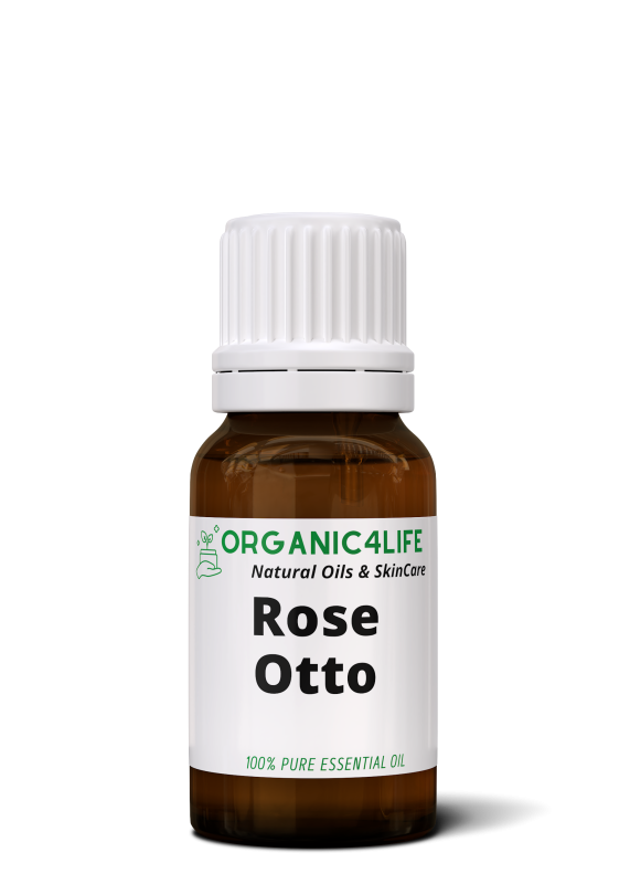 Olejek eteryczny RÓŻANY, RÓŻA DAMASCEŃSKA 100% oryginalny królowa olejków - Organic4life - 2 ml