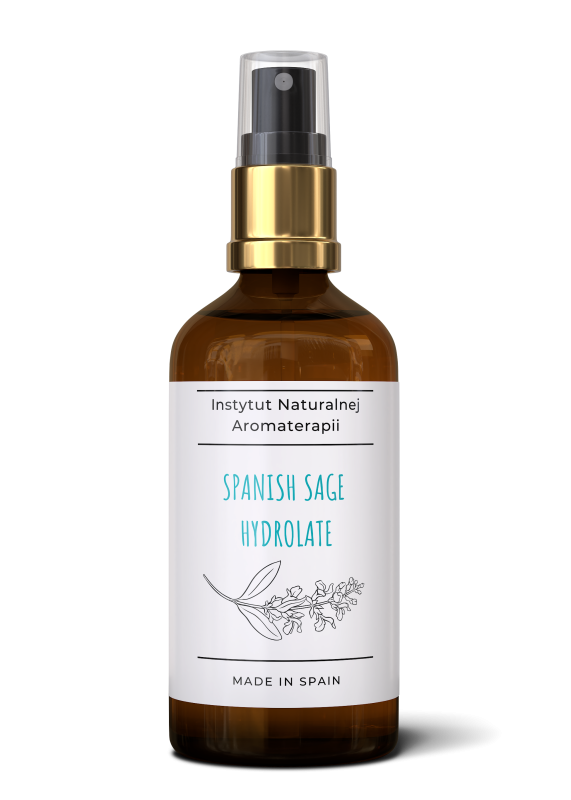 Hydrolat z SZAŁWI HISZPAŃSKIEJ organiczny - 100 ml