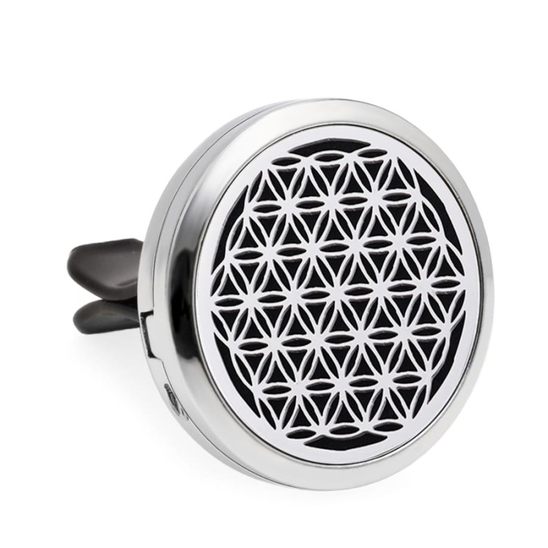 Dyfuzor aromaterapeutyczny do samochodu - model KWIAT ŻYCIA, bezpieczny i zdrowy do olejków eterycznych