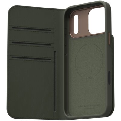 Etui MOSHI Overture MagSafe do Apple iPhone 17 Pro Max Zielony