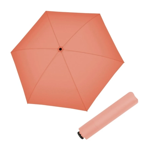 Parasol damski Doppler Zero99 Coral Pink manualny składany różowy