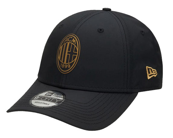 Czapka z daszkiem NEW ERA AC Milan Black Gold 9FORTY