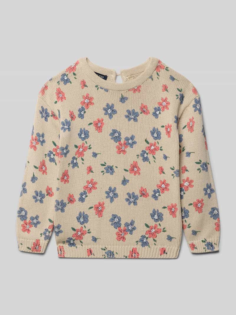 Sweter o kroju regular fit z imitacji dzianiny