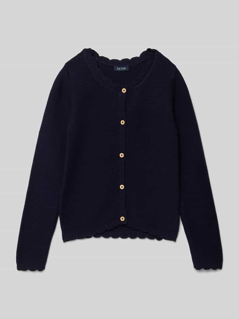 Kurtka o kroju regular fit z imitacji dzianiny