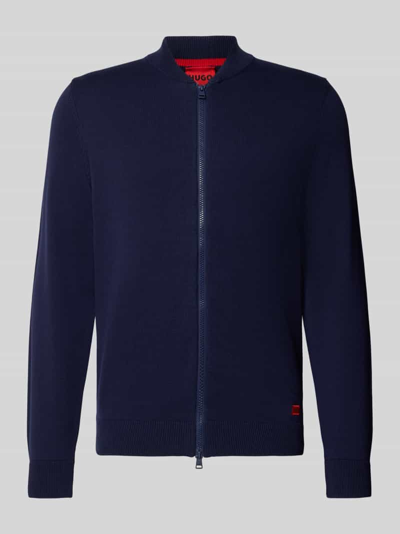 Kurtka z dzianiny o kroju regular fit z czystej bawełny model ‘SAN JAQUE-C’