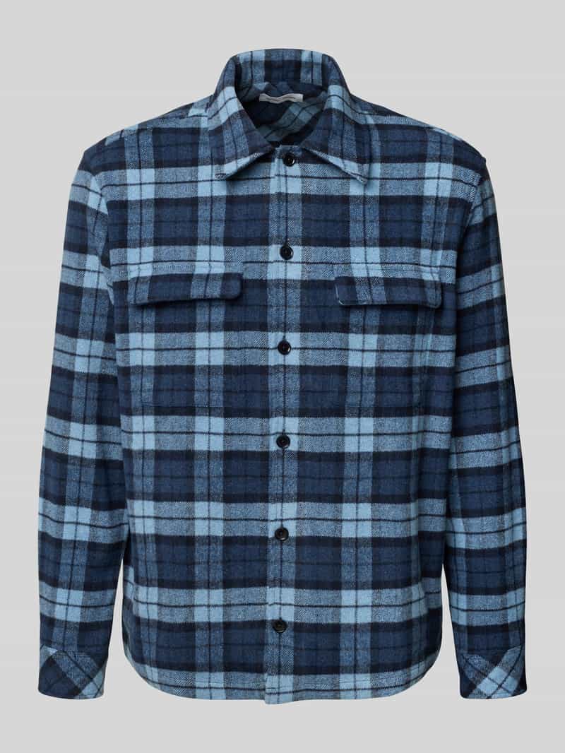 Kurtka koszulowa z listwą guzikową