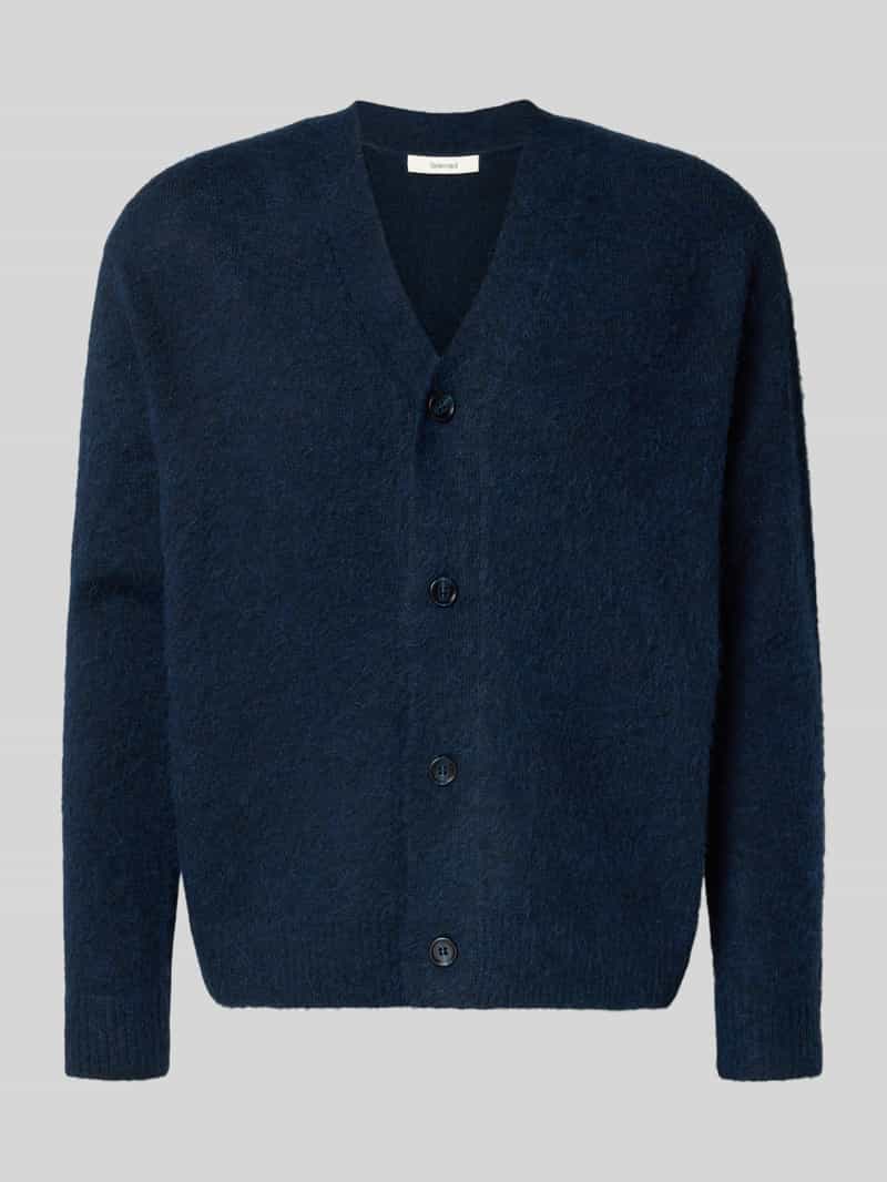 Kurtka z dzianiny o kroju relaxed fit z dodatkiem wełny z alpaki i wełny model ‘RAI’