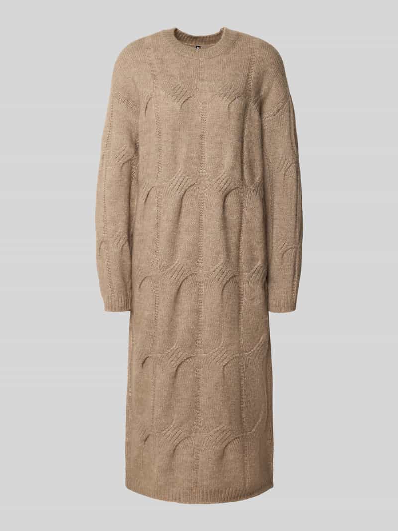 Sukienka z dzianiny o kroju relaxed fit z dodatkiem wełny model ‘JENNA’