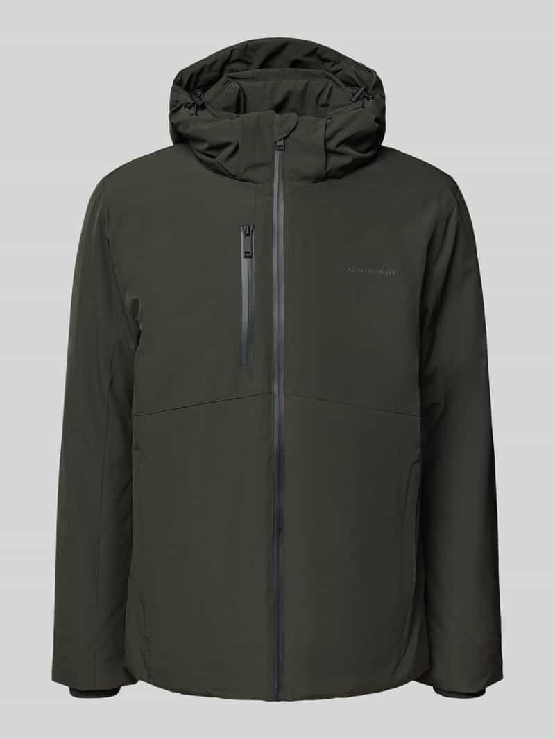 Parka zapinana na zamek błyskawiczny