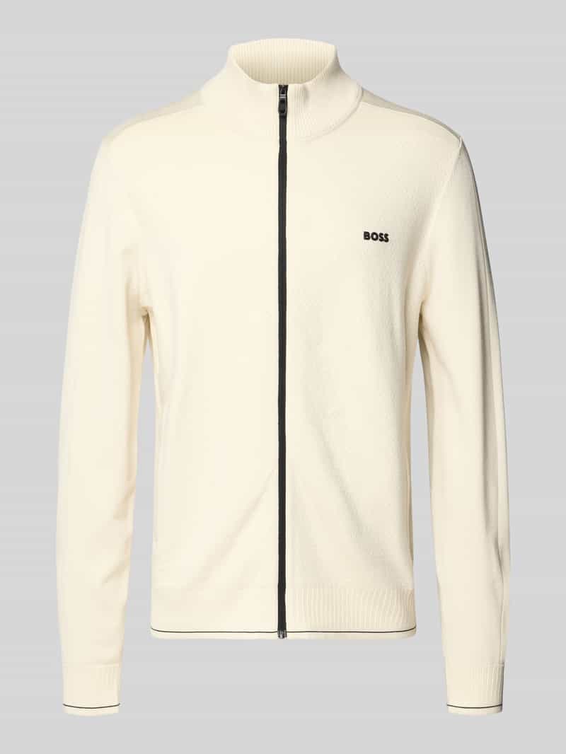 Bluza rozpinana o kroju regular fit z mieszanki wiskozy model ‘KN_LEAGUE FZ’